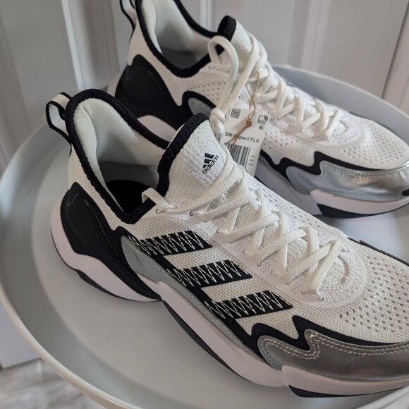 Impact FLX 'White Silver Metallic' Men's Size 11 Runner - Picture 6 of 12